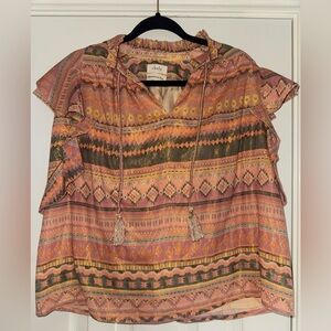 Chufy Memories Of Peru Patterned Women's Blouse